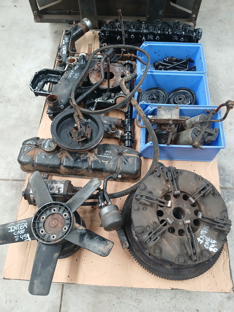 Despiece motor internacional Case 845